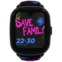 Savefamily Iconic Plus 2 kinderhorloge met GPS en oproefunctie