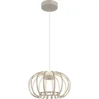 Globo Hanglamp Ribbon Zand Bruin