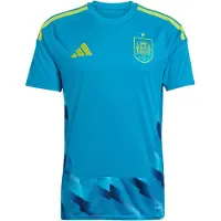 Adidas Tricot 'Spain 26 Home Goalkeeper' blauw / donkerblauw / citroen
