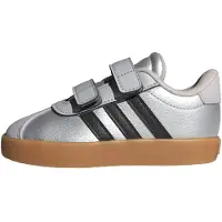 Adidas Sneakers 'VL Court 3.0' zwart / zilver