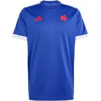 Adidas Tricot 'Frankreich Rugby Replica Home Fan' bloedrood / knalrood / natuurwit