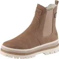 Rieker Chelsea boots bruin / offwhite