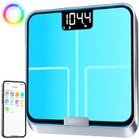 Renpho Elis Chroma - Slimme Personenweegschaal - WiFi & Bluetooth - 13 lichaamsmetingen - LED verlicht weegplatform