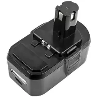 123accu Ryobi B-1815-S / 1322705 / 1400672 accu (18 V, 2100 mAh, Ni-MH, huismerk)