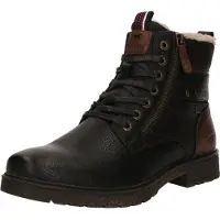 Mustang Veterboots donkerbruin / zwart