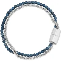 Breil Armband donkerblauw / zilver
