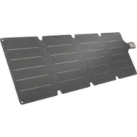 HOMCOM -zonnelader-ETFE, EVA-89,8x27,9x1cm-grijs