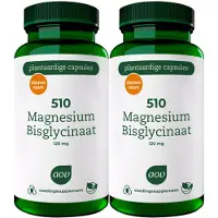 Aov 2x 510 Magnesium Bisglycinaat 60 Vegacapsules