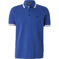 Boss green Shirt 'Paddy' blauw / wit