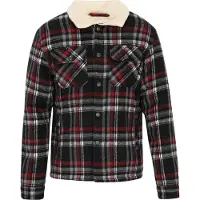 Dreimaster Tussenjas 'Vintage' grijs / rood / zwart
