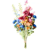 Beliani GRADIL - Kunstbloemenboeket - Meerkleurig - Polyester