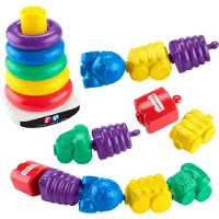 Fisher Price 80th stapeltoren en ketting bundel