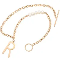 NAEMI Ketting goud / wit