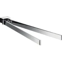 Emco Loft tweearmige handdoekhouder 41cm Chroom