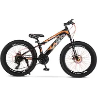 Velo Urban 24 Inch Kinder Mountainbike – 21-speed Shimano – Schijfremmen – Oranje & Zwart