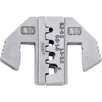 Toolcraft TO-9627243 Krimpinzetstuk SPT plat contact, SPT female contact, MCP 0.2 tot 4 mm² Geschikt voor merk