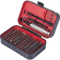 Toolcraft TO-9407052 Bitset 150-delig Kruiskop Phillips, Kruiskop Pozidriv, Dop (zeskant), Zeskant, Tri-Wing, T-profiel, Spanner, Triangle, Pentalobe