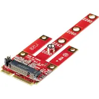 Renkforce RF-DT-134B Interfaceconverter [1x PCIe-bus 6-polig - 1x Mini-PCI-stekker]