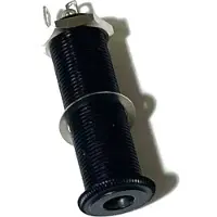 AllParts AP EP 0152-003 Stekkercontactdoos stereo zwart (Onderdelen voor instrumenten), Accessoires voor instrumenten, Zwart