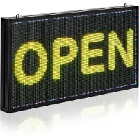 Vevor Programmeerbaar LED-bord P10 Full Color Flexibel Digitaal Scrollpaneel