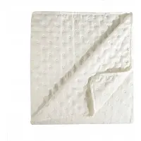 Markizeta NULES Dekoratieve Bedsprei 200x220 cm - Beige Plaid voor Bank