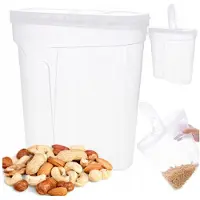 Cadro Voorraad container Keuken 4L Transparant voor Droge Products