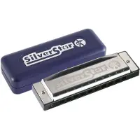 Hohner Silver Star Major Diatonic Harmonica F