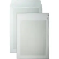 DULA Bordrug Enveloppen - C4 - 229 x 324 mm - 10 stuks- Zelfklevend met plakstrip - 120 Gram -
