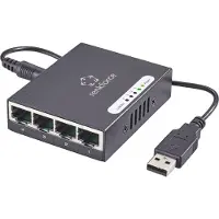 Renkforce RF-4270245 RF-4270245 Netwerk switch 4 poorten 1000 MBit/s USB-stroomverzorging