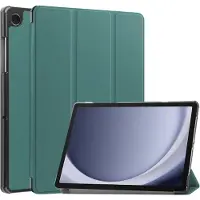 IMoshion Trifold Bookcase voor de Samsung Galaxy Tab A9 Plus - Donkergroen