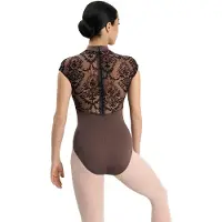 Intermezzo Mernilacrem Leotard Met Korte Mouwen