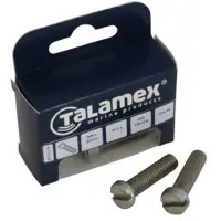 Talamex Pan Head Bolt 6 Units Grijs M5 x 20 mm