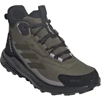 Adidas Terrex Anylander Mid wandelschoenen voor dames, waterdicht (Rain.Rdy), kleur: olijfgroen/donkergroen
