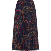 Ralph Lauren Rok navy / royal blue/koningsblauw / chocoladebruin / rood
