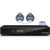 Abcom AB DVB-S/S2 přijímač Cryptobox 800UHD/4K/H.265/HEVC/ čtečka karet/ HDMI/ USB/ LAN/ PVR/ (DVB-S2X)