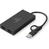 Renkforce USB-C 5Gbps Geschikt voor merk (dockingstation): Apple, Google, Microsoft RF-VDA-301