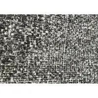 Zohome Badmat Massimo - Classic Anthracite - Badkamermat - Bidetmat - Badmat Antislip - 55% Katoen 45% Polyester - 60x60 cm