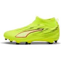Puma Sportschoen 'Ultra 6 Match+' neongeel / lichtroze / zwart