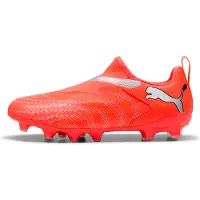Puma Sportschoen 'Future 9 Match' neonrood / zwart / zilver