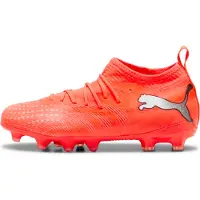 Puma Sportschoen 'Future 9 Match' neonrood / zwart / zilver