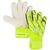 Puma ULTRA Match Protect keepershandschoenen, Zwart/Geel, Maat 10