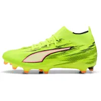 Puma Voetbalschoen 'Ultra 6' limoen / koraal / zwart