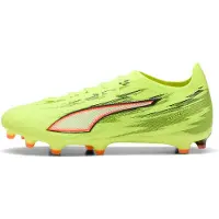 Puma Voetbalschoen 'Ultra 6 Pro' neongeel / rood / zwart / offwhite
