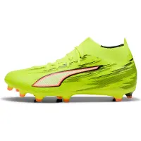 Puma Voetbalschoen 'Ultra 6 Match' neongeel / rood / zwart