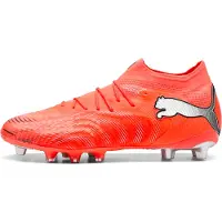 Puma Voetbalschoen 'Future 9 Ultimate' neonrood / zwart / wit