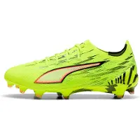 Puma Ultra 6 Ultimate FG Unleashed - Geel/Zwart/Gloeiend rood/Neon Dames