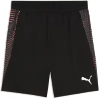 Puma individualFINAL voetbalshort voor Heren, Grijs/Rood, Maat 3XL