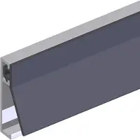Ellen Tochtstrip Aib-3N-25 300Cm Alu Acr