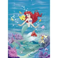 Komar Papierfotobehang Ariel Zingen - Blauw - 2,54m X 184cm
