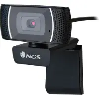 NGS XPRESSCAM1080 2 MP (2 Mpx), Webcam, Zwart